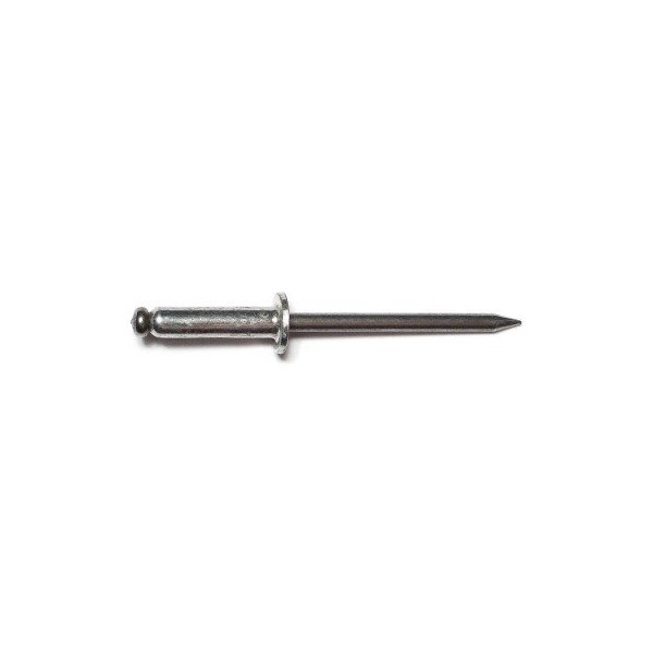 Midwest Fastener Blind Rivet, Dome Head, 5/32 in Dia., 1/2 in L, Steel Body, 100 PK 51090 - main